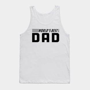 Dad - World's Best Dad Tank Top